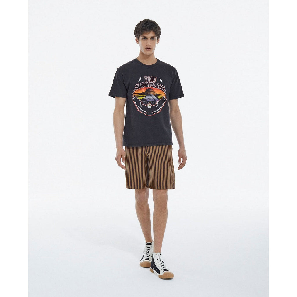 The Kooples - Short Base Dvn Rayures - Homme