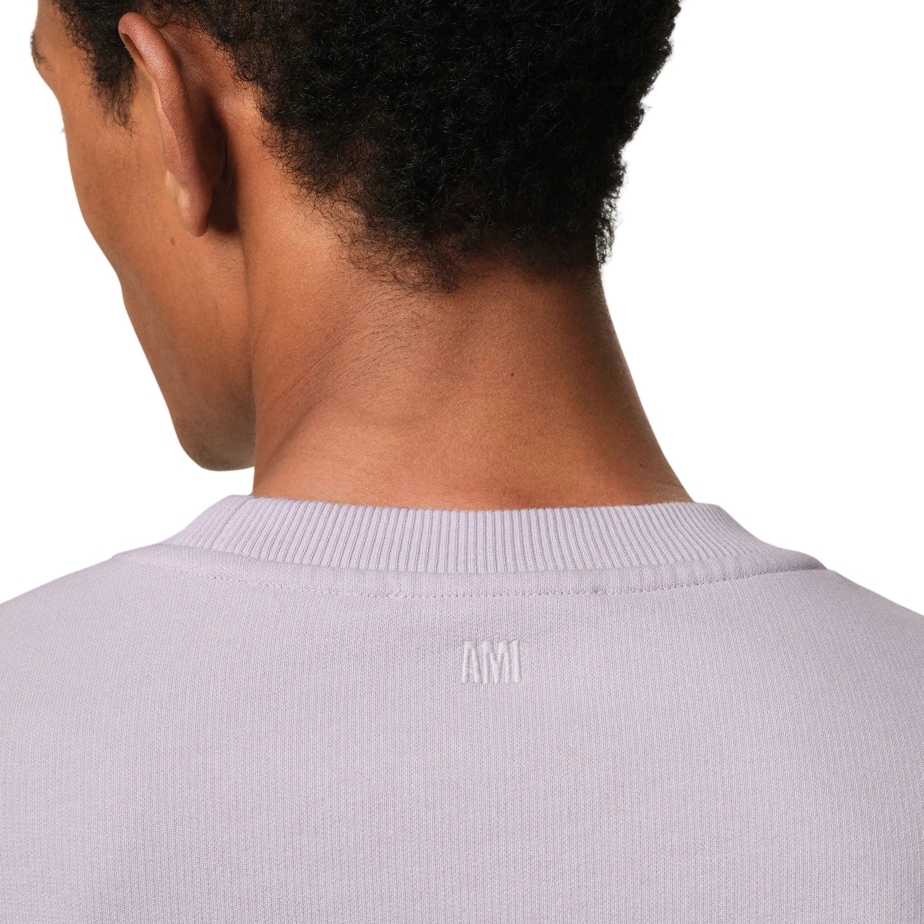 Ami Paris - Ami De Coeur Sweatshirt – Lilac