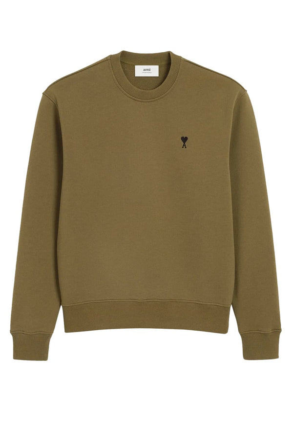 Ami Paris - Ami De Coeur Sweatshirt – Bronze