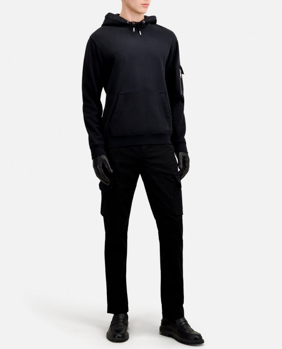 The Kooples - Sweat A Capuche Et Pressions - Homme
