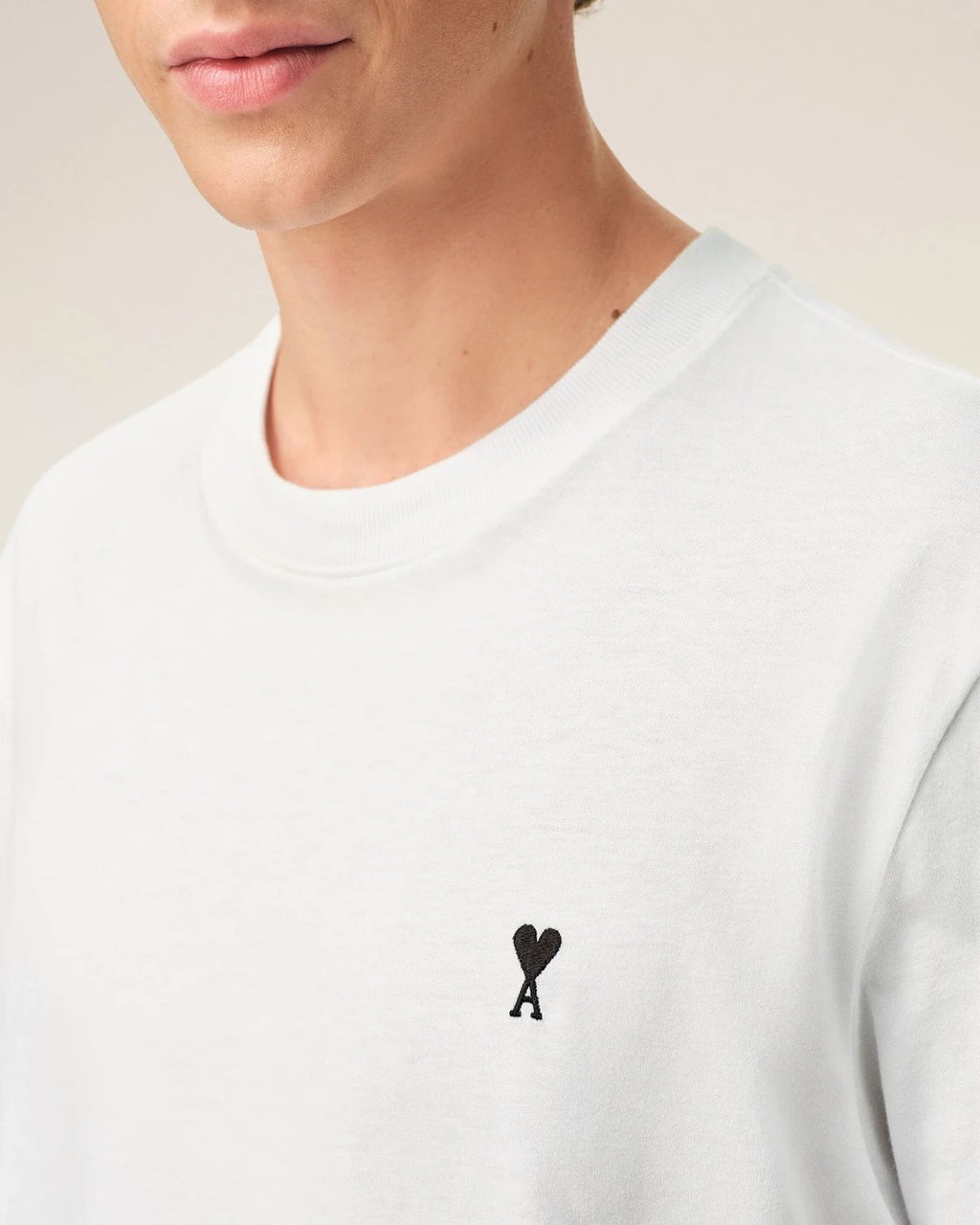 Ami Paris - T-Shirt Ami De Coeur En Coton