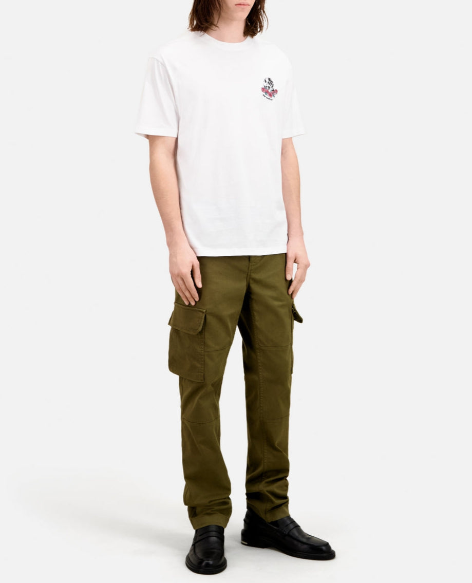 The Kooples - T-Shirt Manches Courtes Broderie Skull - Homme