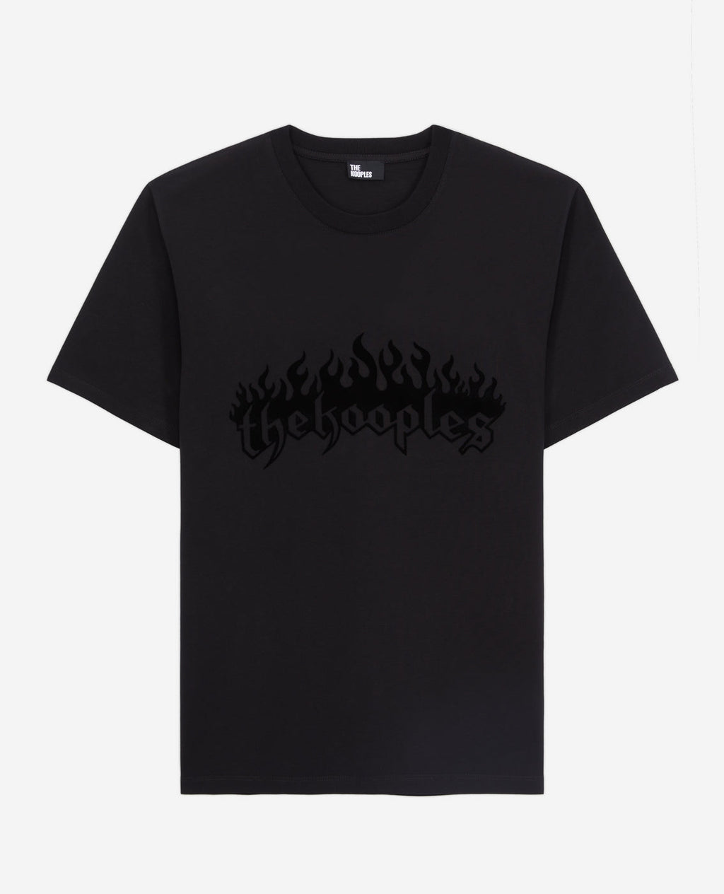 The Kooples - T-Shirt Manches Courtes Avec Print The Kooples Flammes - Homme