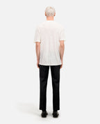 The Kooples - Camiseta De Lino De Manga Corta Con Bordado En El Pecho - Hombre