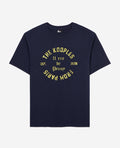 The Kooples - T-Shirt Manches Courtes Avec Print Blason Devant - Homme