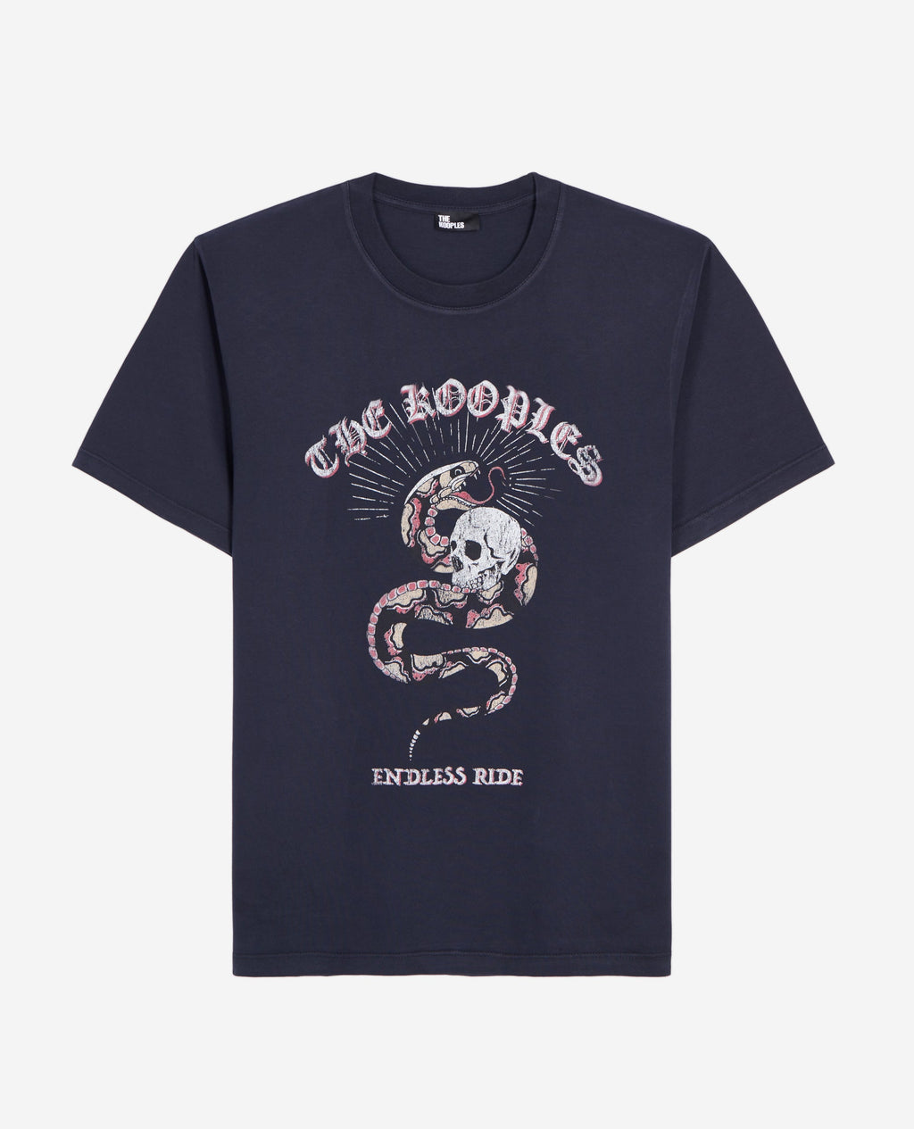 The Kooples - T-Shirt Manches Courtes Avec Print Snake