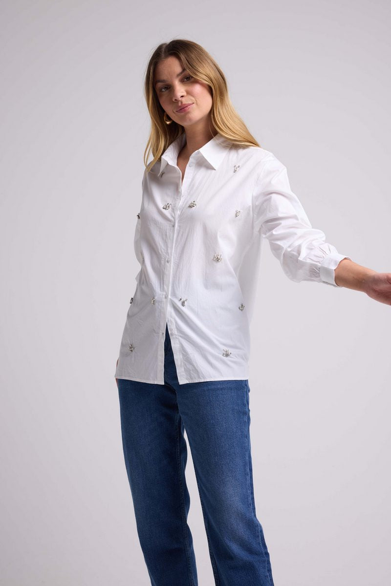 Chemise Manches Longues - Blanc