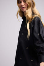 Chemise Manches Longues - Noir