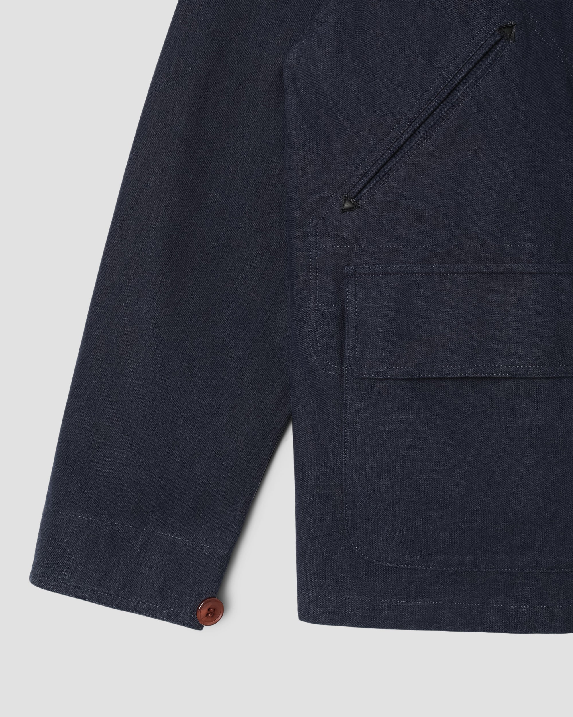 Chaqueta Hunters - Azul marino jaspeado