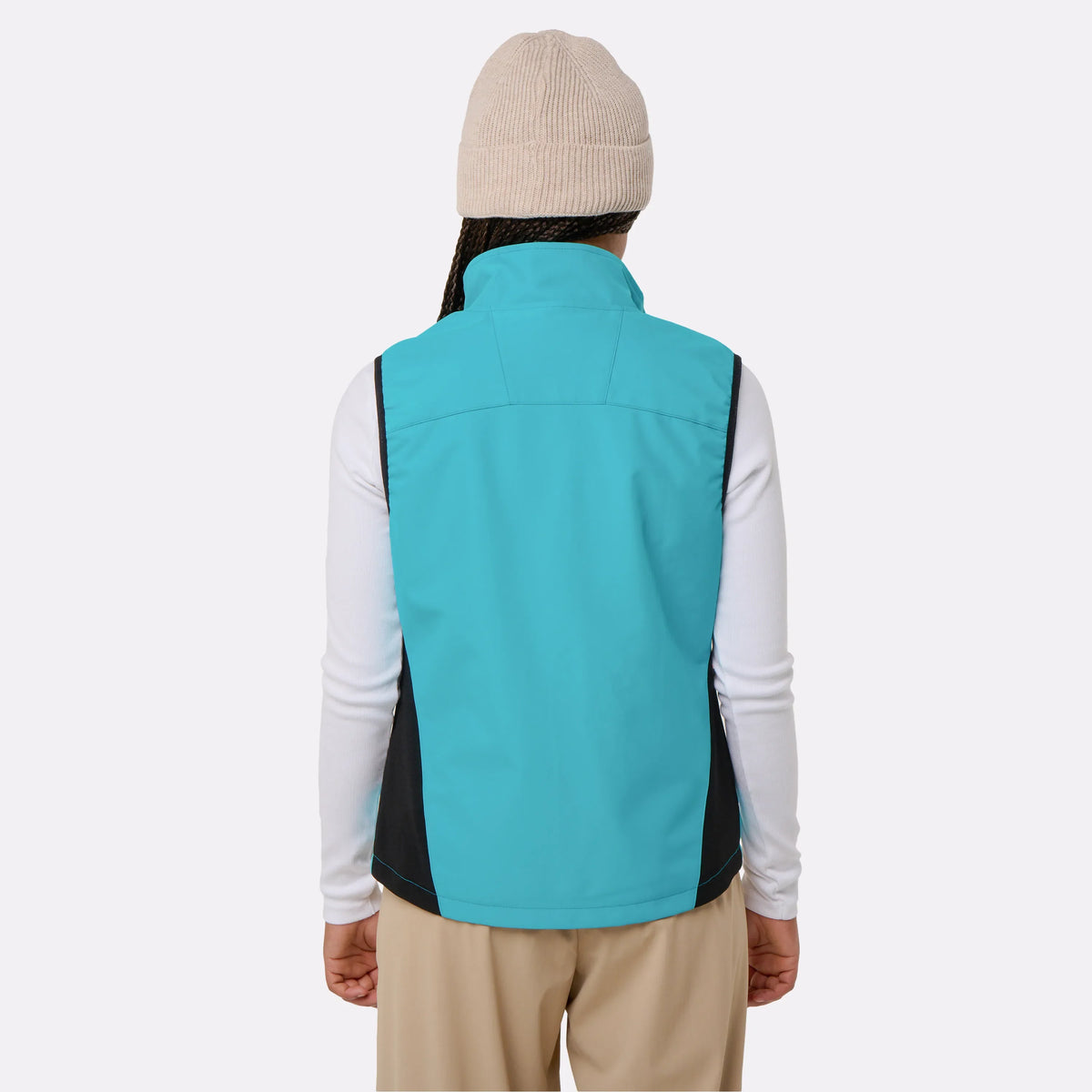 Gilet Chauffant Sport Bleu  Femme