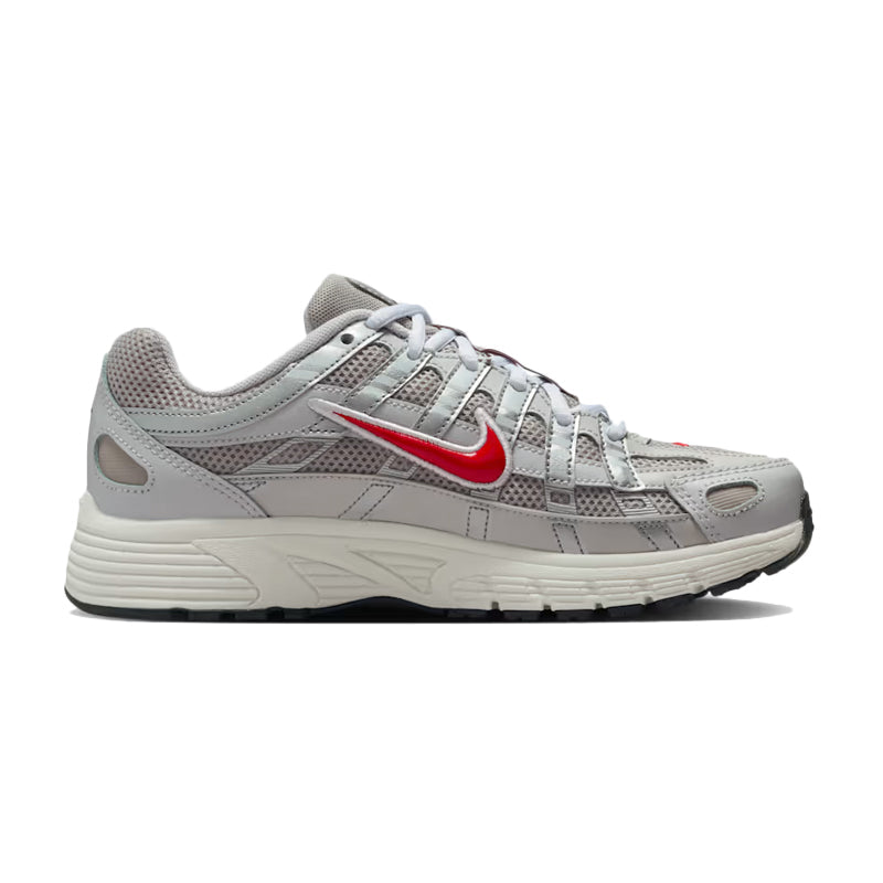 Zapatillas Nike P-6000 Gs - Gris, Rojo