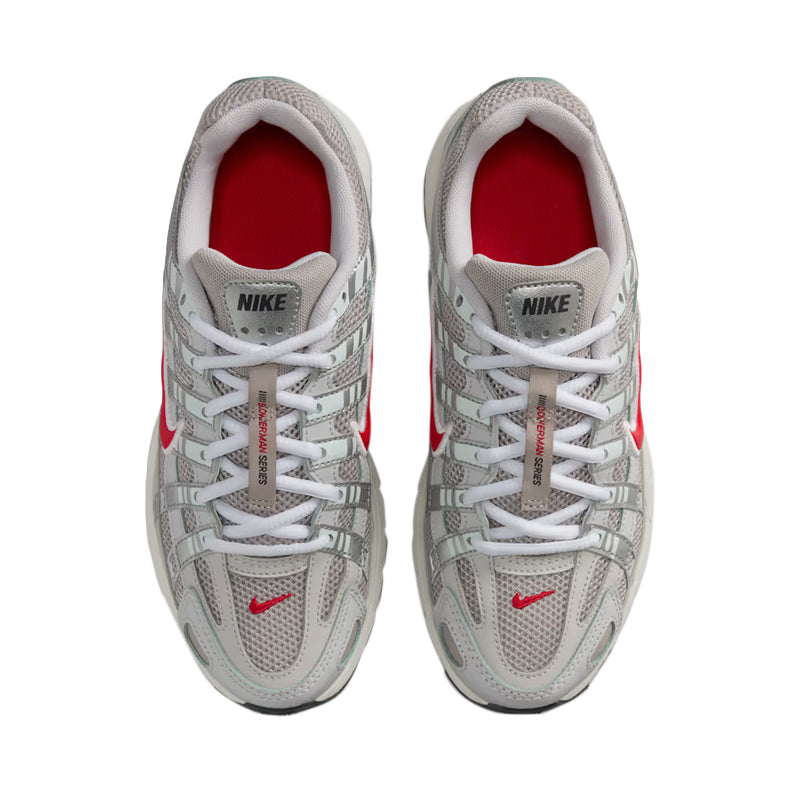Zapatillas Nike P-6000 Gs - Gris, Rojo