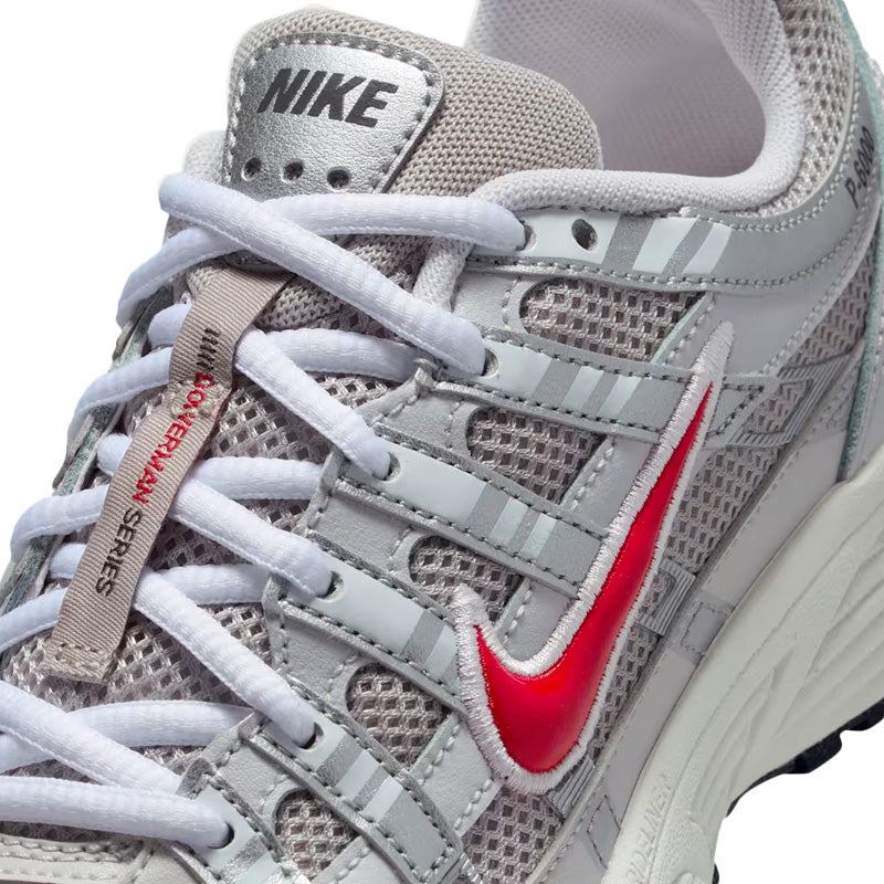 Zapatillas Nike P-6000 Gs - Gris, Rojo