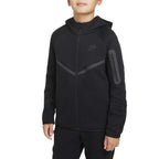Nike Teckfleece chaqueta de chándal con capucha y cremallera completa para jóvenes