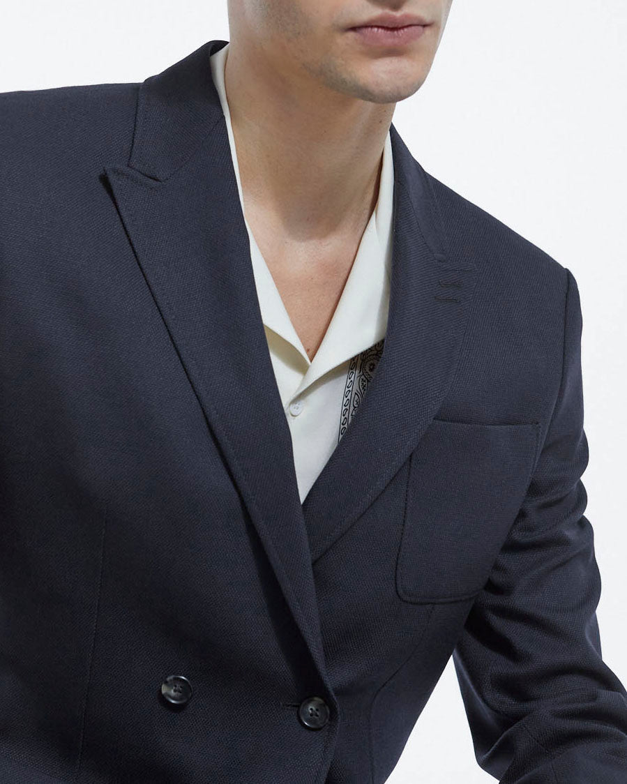 The Kooples - Veste De Costume En Laine - Marine - Homme