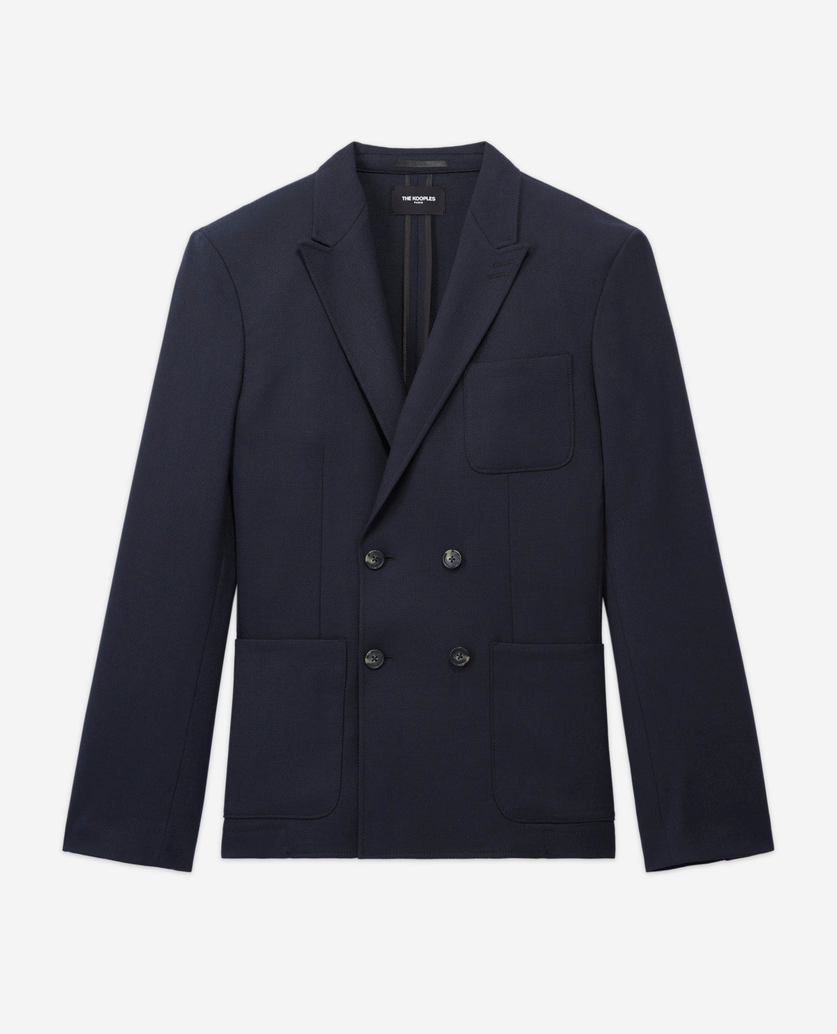 The Kooples - Veste De Costume En Laine - Marine - Homme