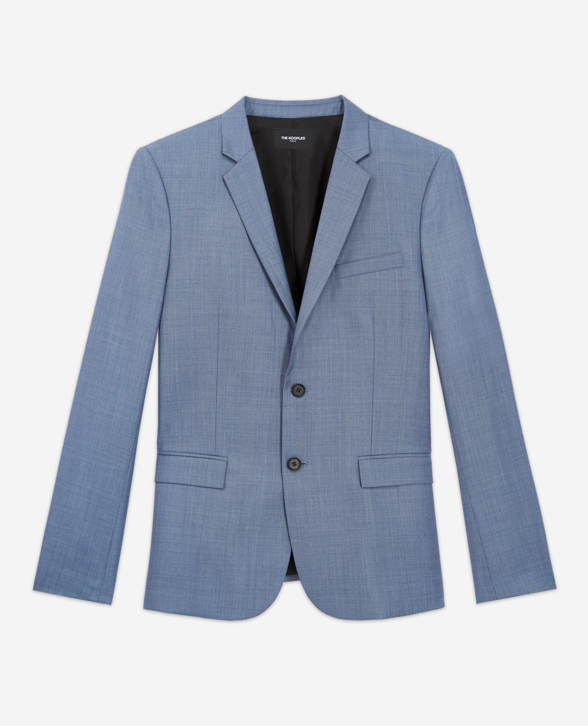 The Kooples - Veste Habillée Bleu Ciel Trois Poches - Homme