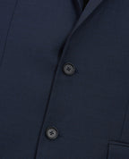 The Kooples - Chaqueta de traje azul con botones y cuello sastre - Hombre