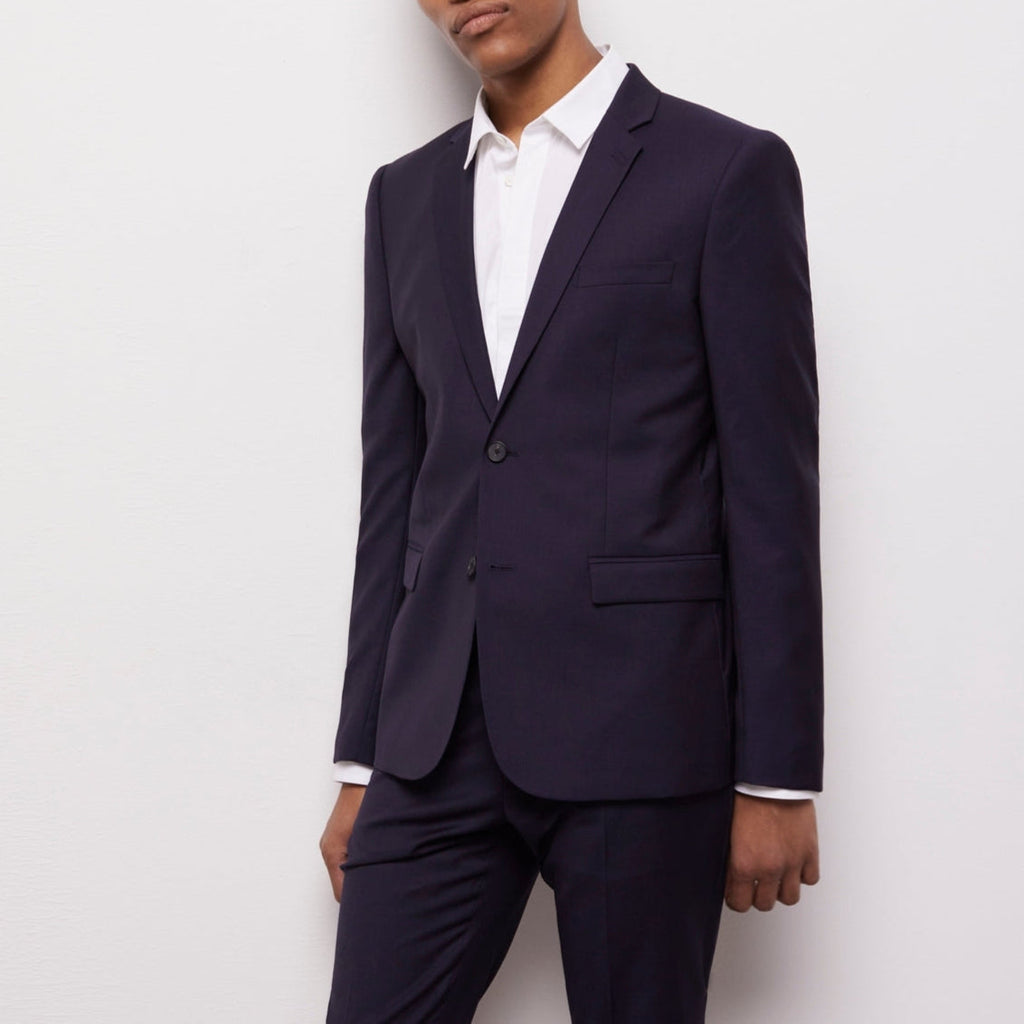 The Kooples - Veste En Laine - Bleu Marine - Homme