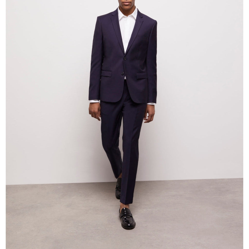 The Kooples - Veste En Laine - Bleu Marine - Homme
