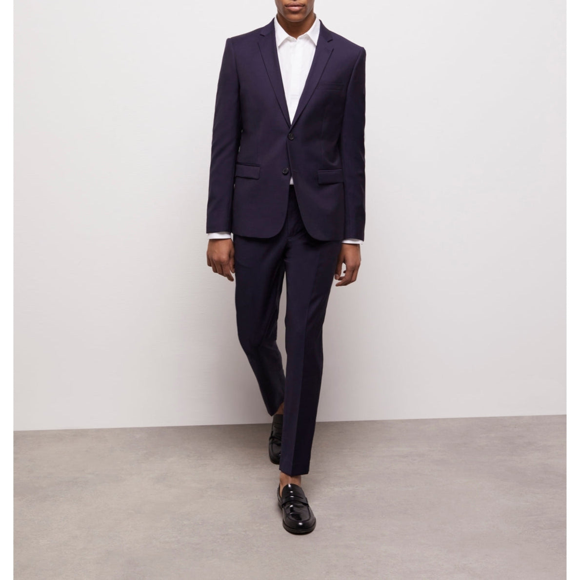 The Kooples - Veste En Laine - Bleu Marine - Homme
