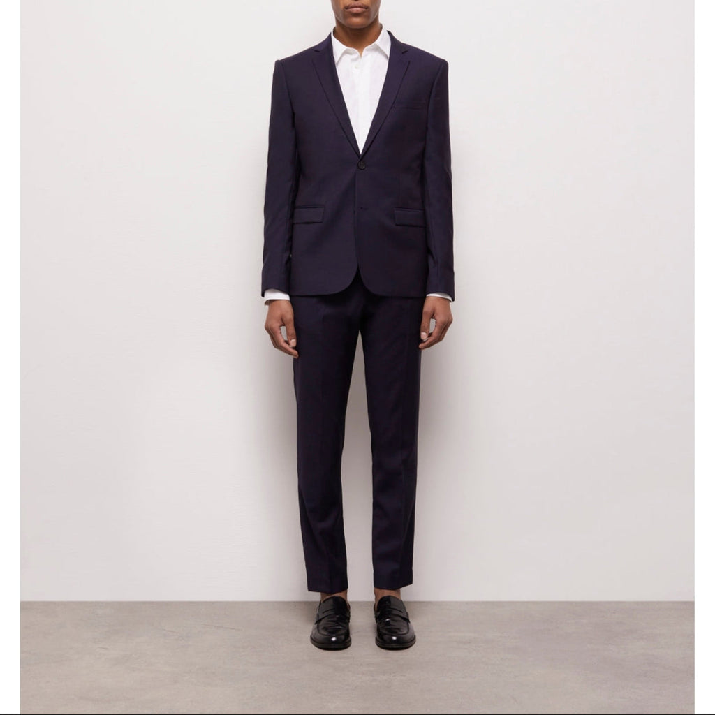 The Kooples - Veste En Laine - Bleu Marine - Homme