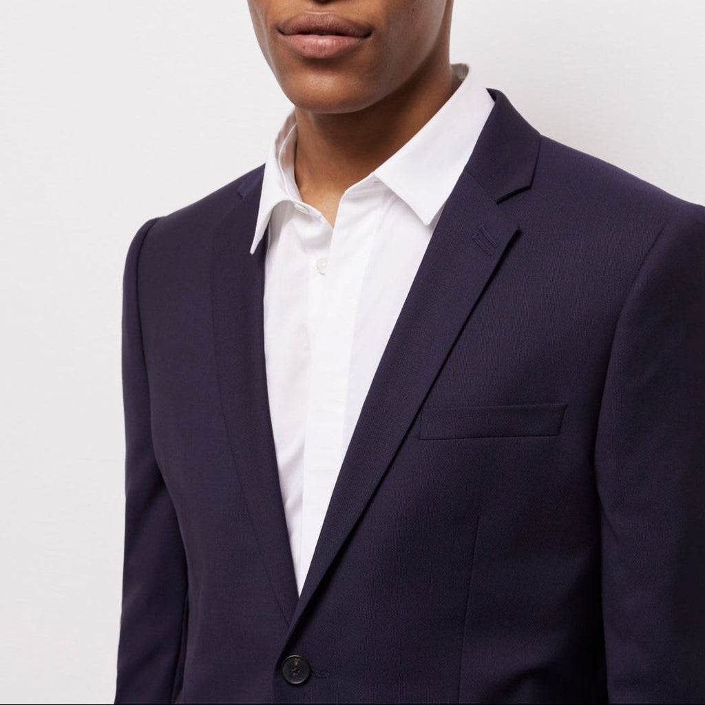 The Kooples - Veste En Laine - Bleu Marine - Homme