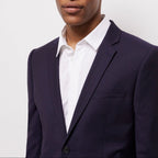 The Kooples - Veste En Laine - Bleu Marine - Homme