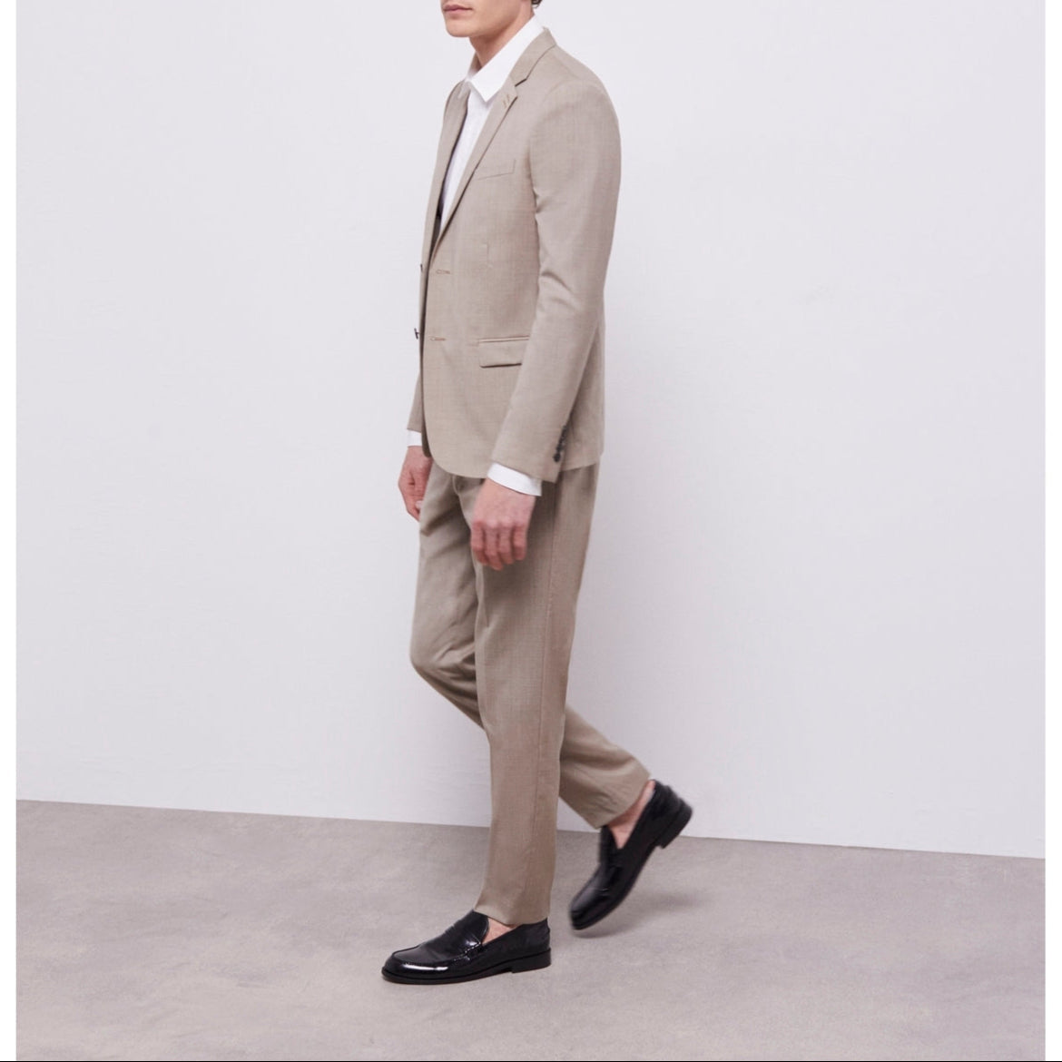 The Kooples - Chaqueta de lana - Beige - Hombre