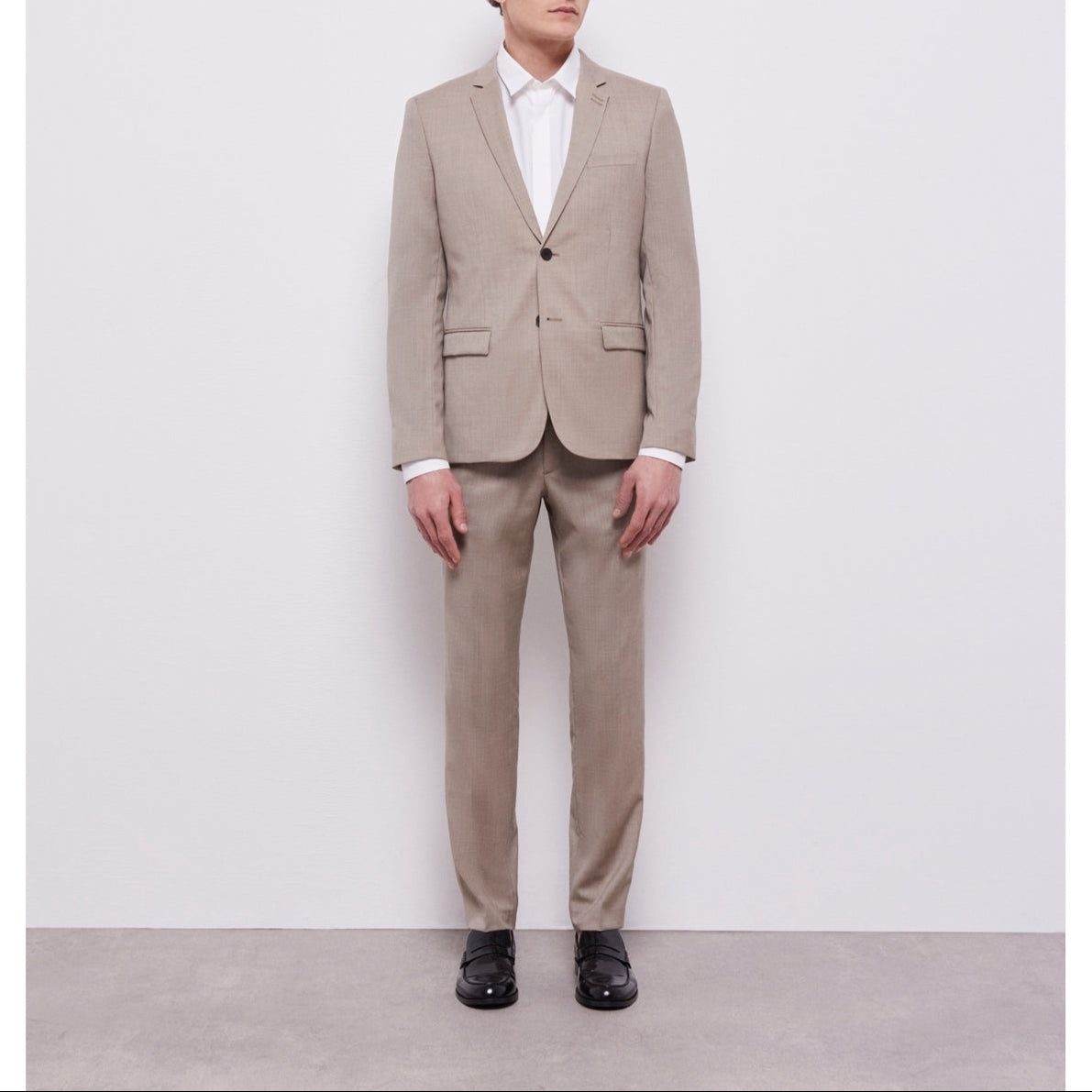 The Kooples - Chaqueta de lana - Beige - Hombre
