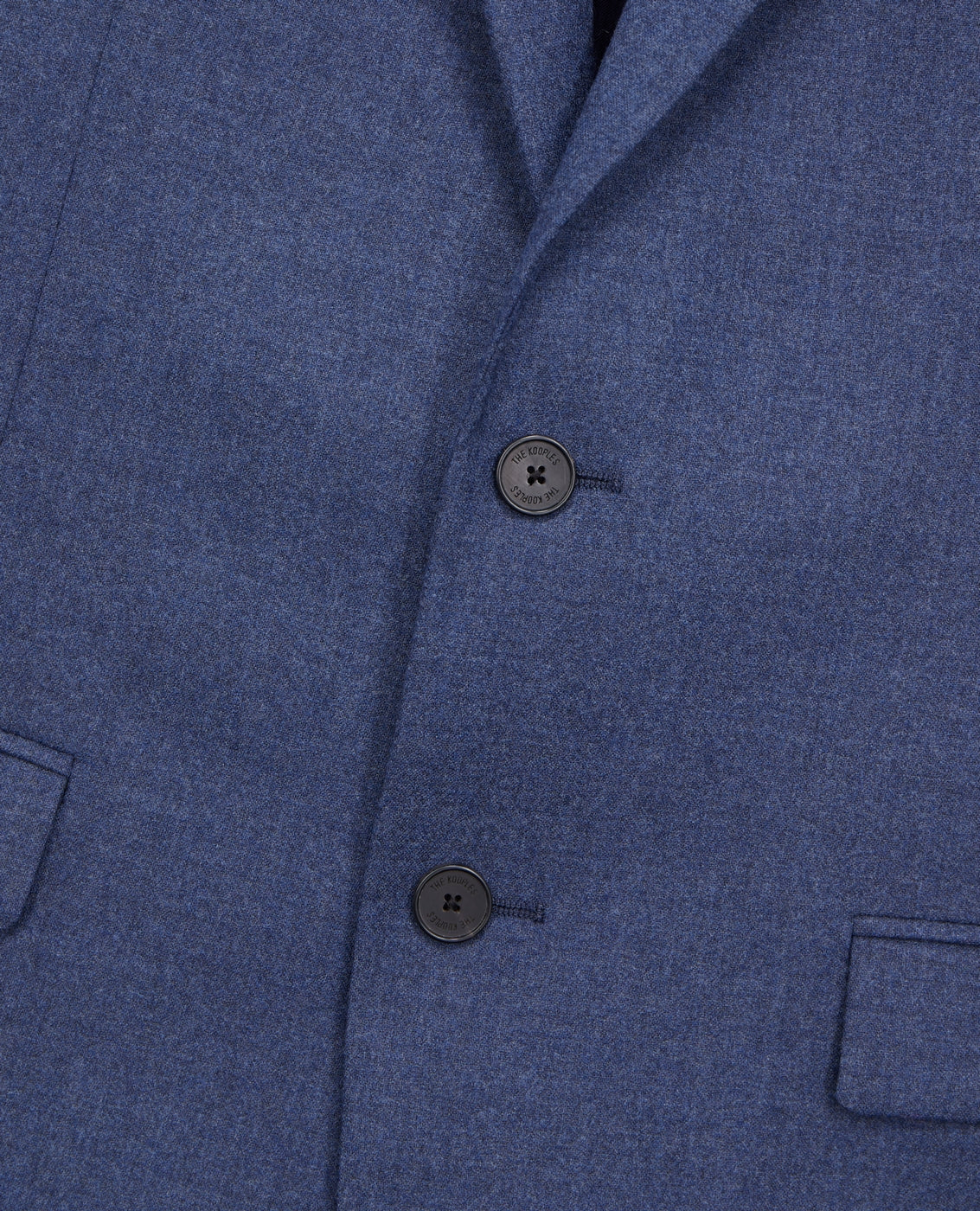 The Kooples - Veste De Costume En Laine - Bleu - Homme