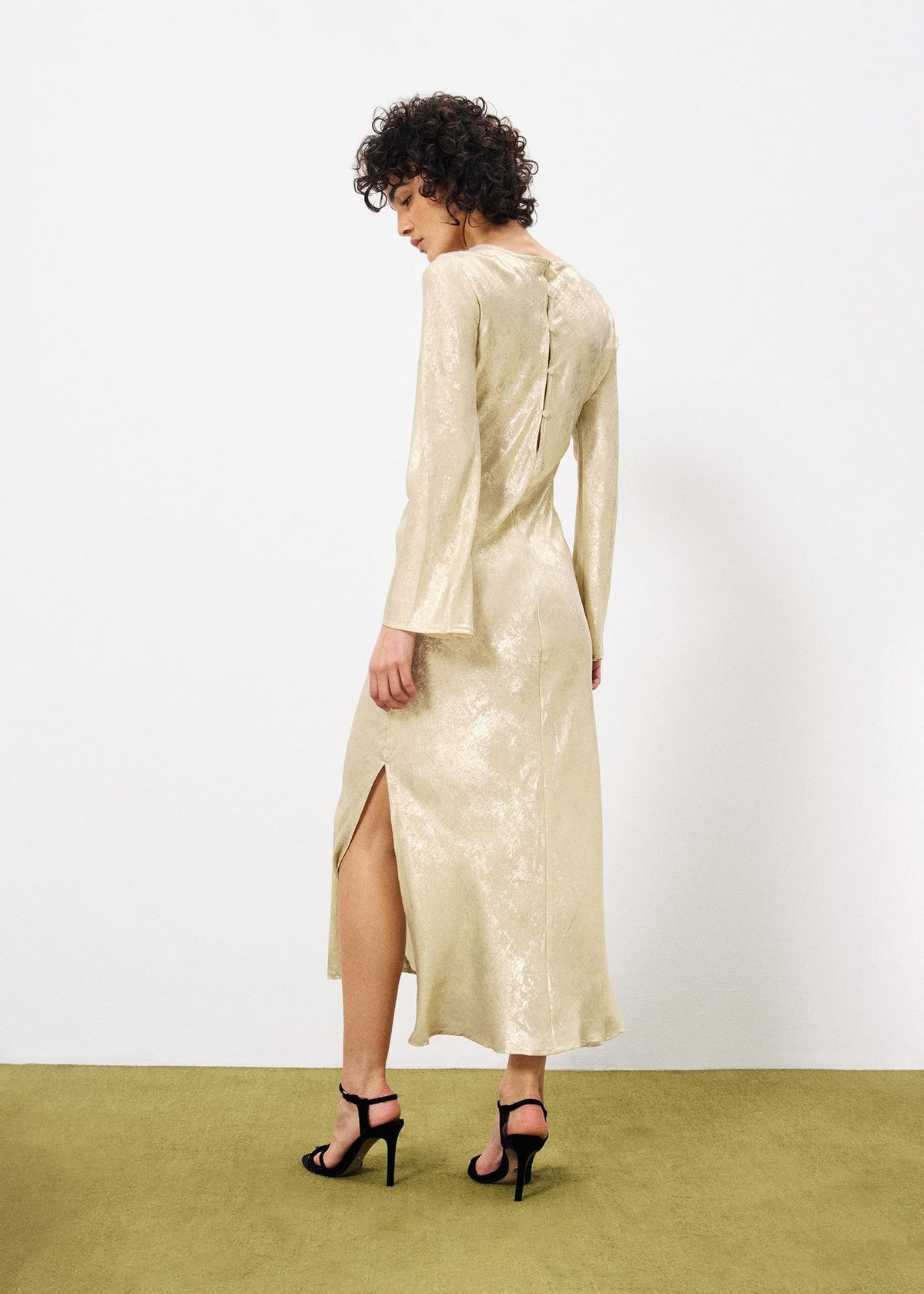Vestido Pamelia - Champán