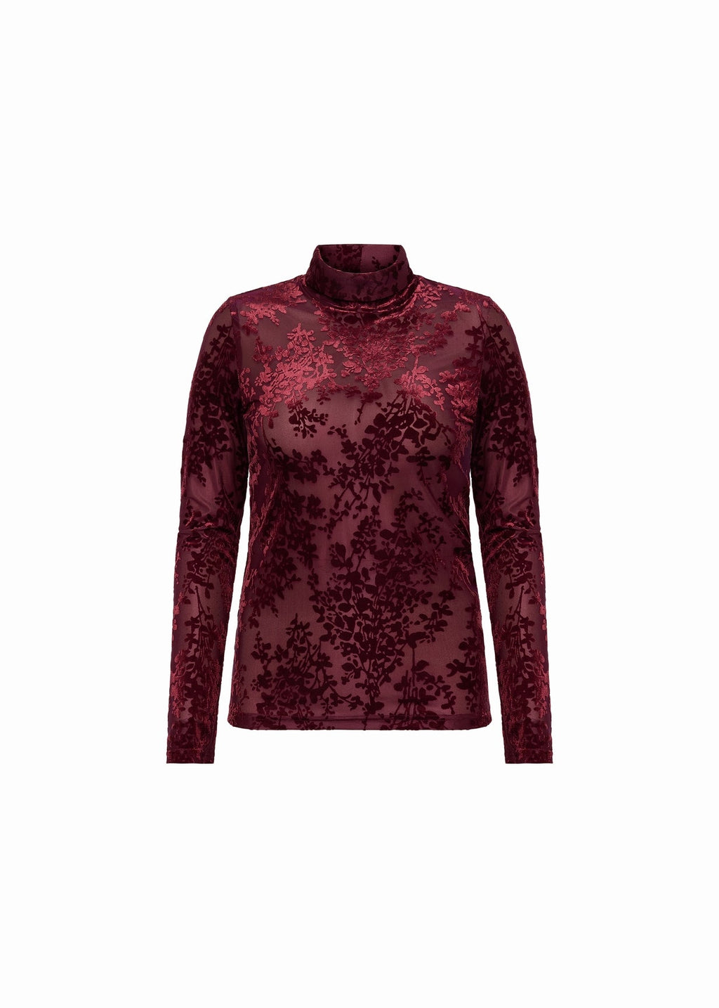Carmelite Top - Burgundy