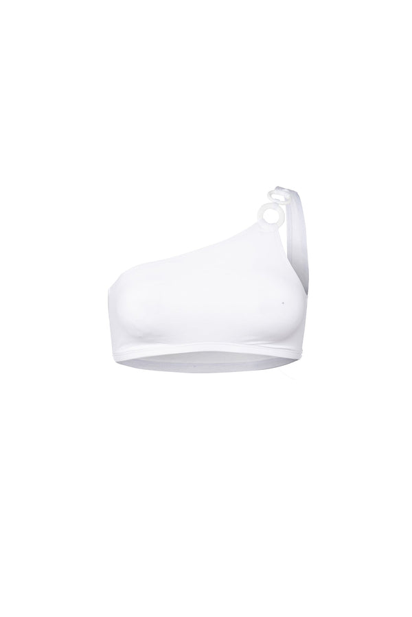 Haut Asymétrique Blanc