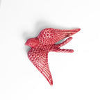 Set of 3 Large Swallows - Pink