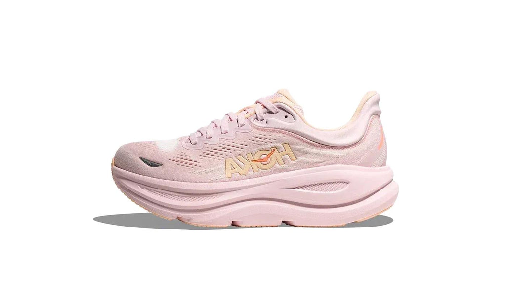 Hoka - Bondi 9 W Lilac Cream Tangerine Glow - Violeta
