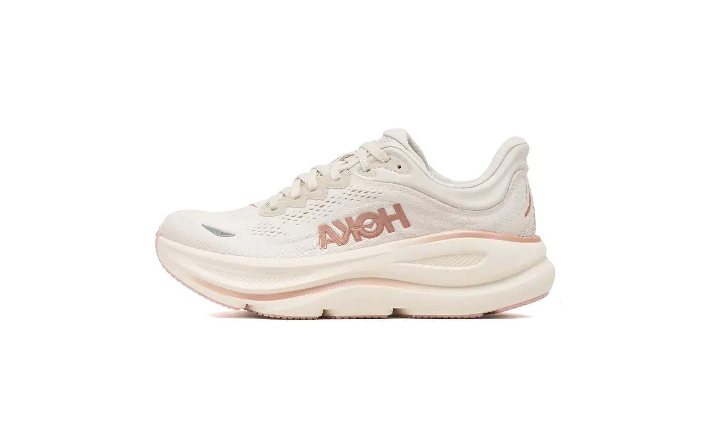 Hoka - One Bondi 9 Oat Milk Rose Gold - Rose