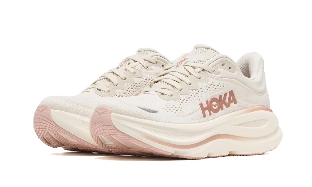 Hoka - One Bondi 9 Oat Milk Rose Gold - Rose