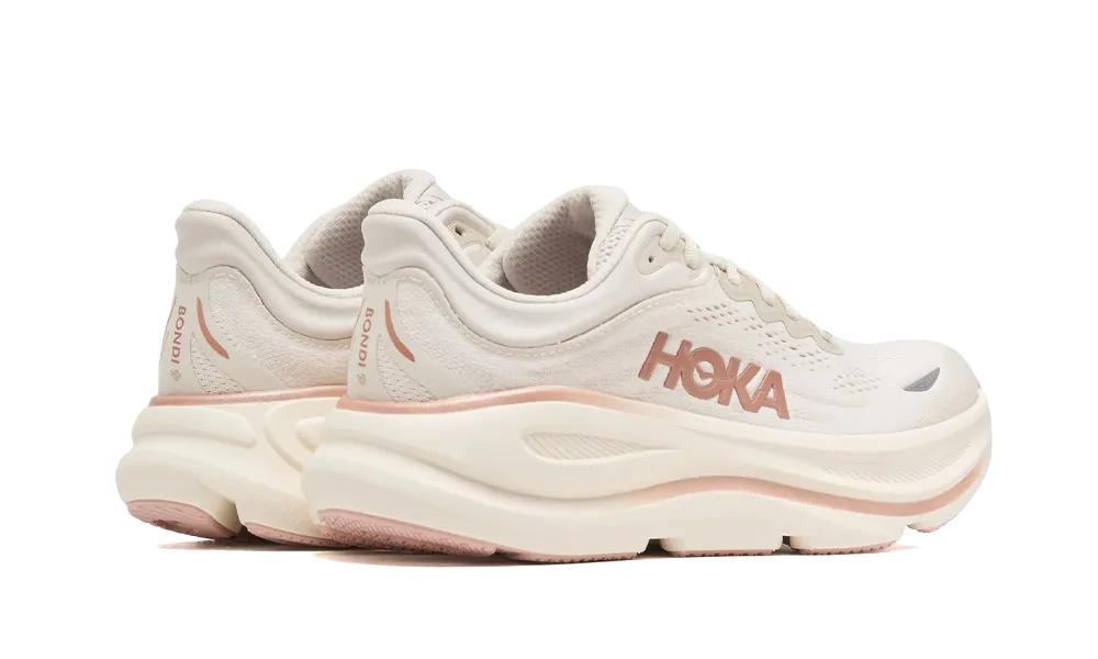 Hoka - One Bondi 9 Oat Milk Rose Gold - Rose