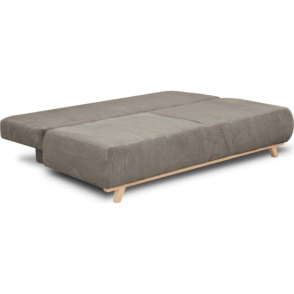 Laria - Sofá convertible - Pana - Topo