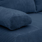 Laria - Bäddsoffa - Manchester - Blå