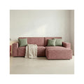 Livia - Vändbar Bäddsoffa - Manchester - Gammelrosa