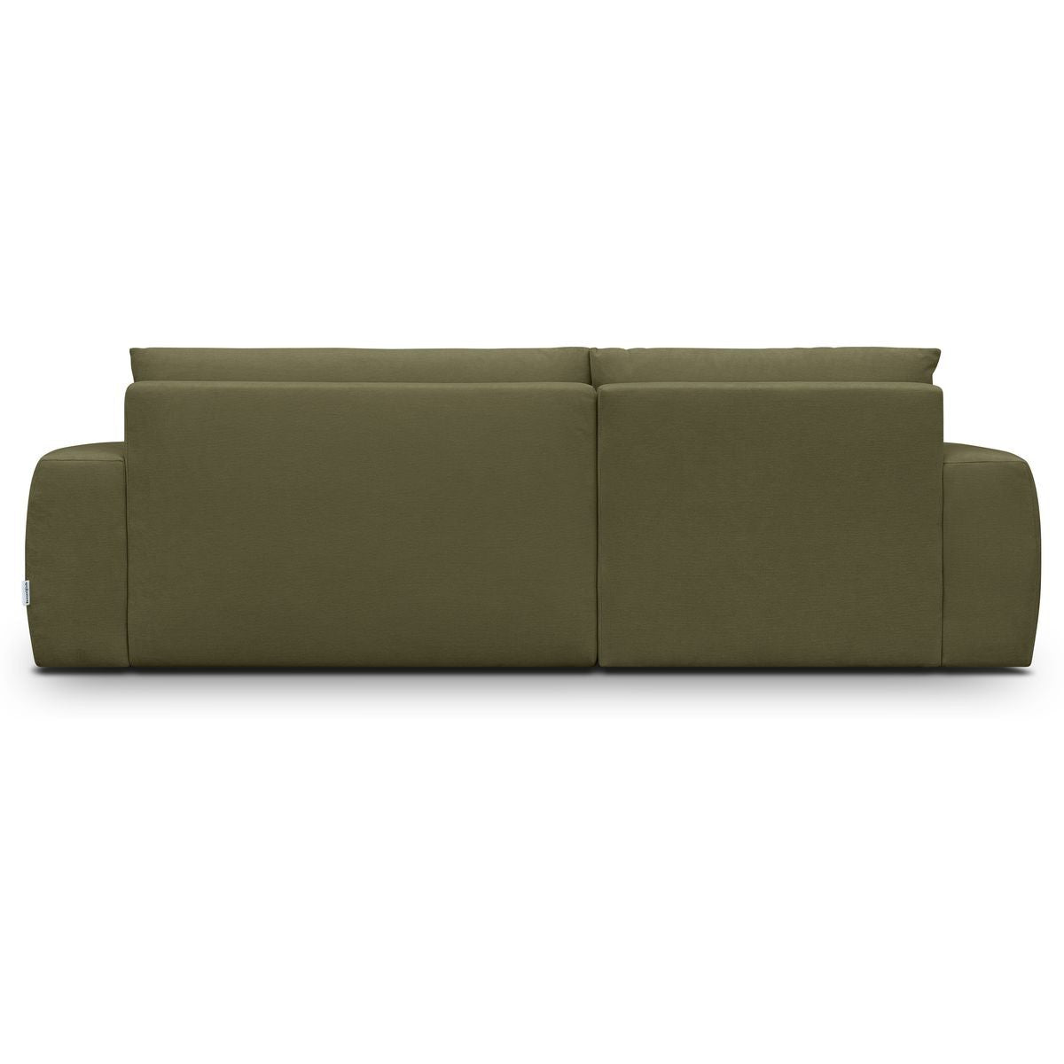 Sonny - Narożnik lewostronny rozkładany - Tkanina szenilowa - Khaki