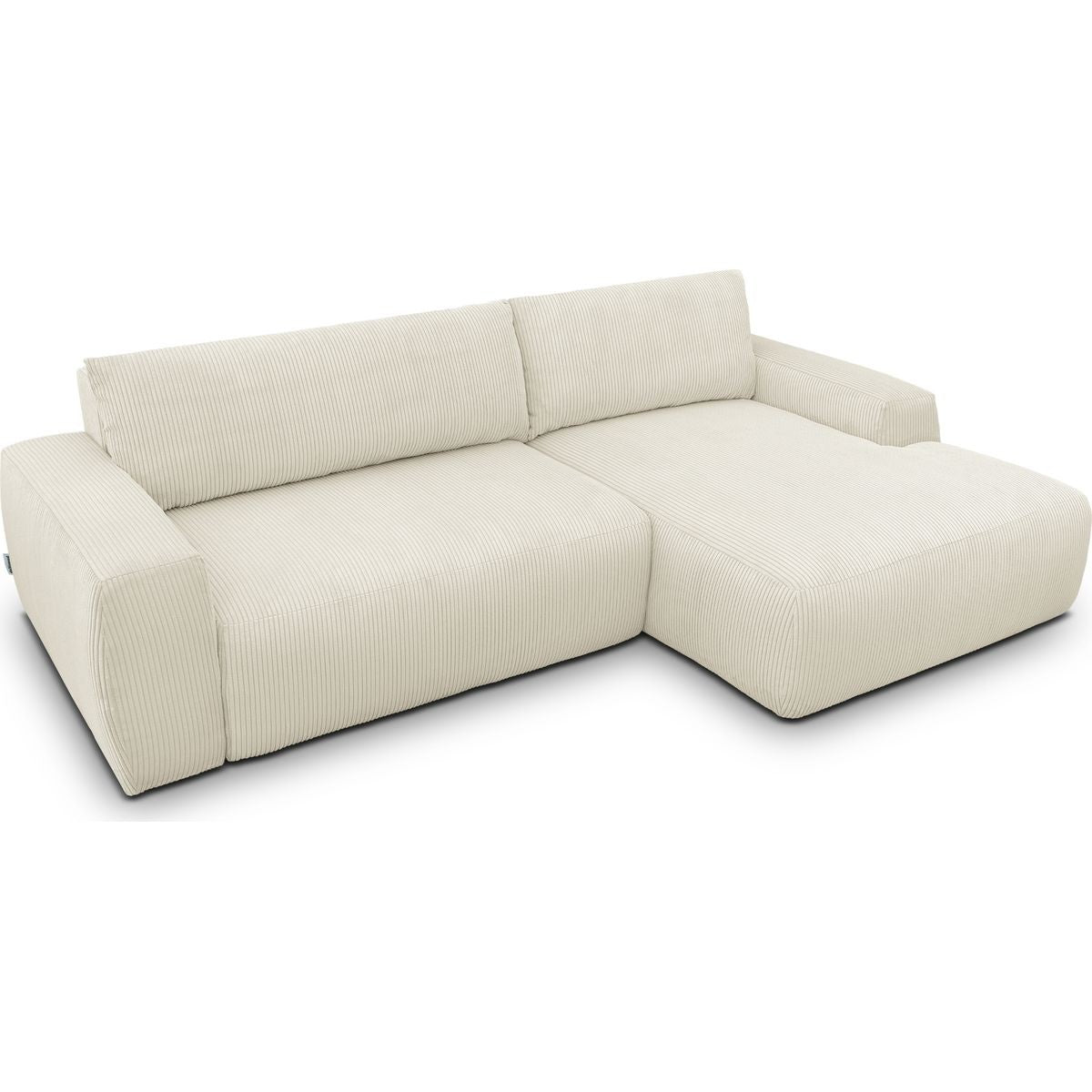 Sonny - Vänsterställd bäddsoffa i hörnmodell - Manchester - Beige