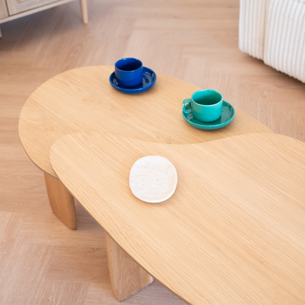 Aria - Organische Salontafel - Hout