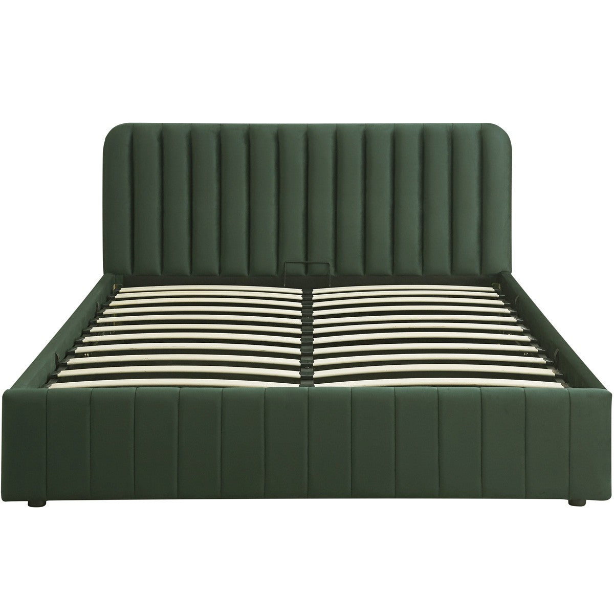 Ava - Cama Canapé Adulto - Terciopelo - Verde Caqui