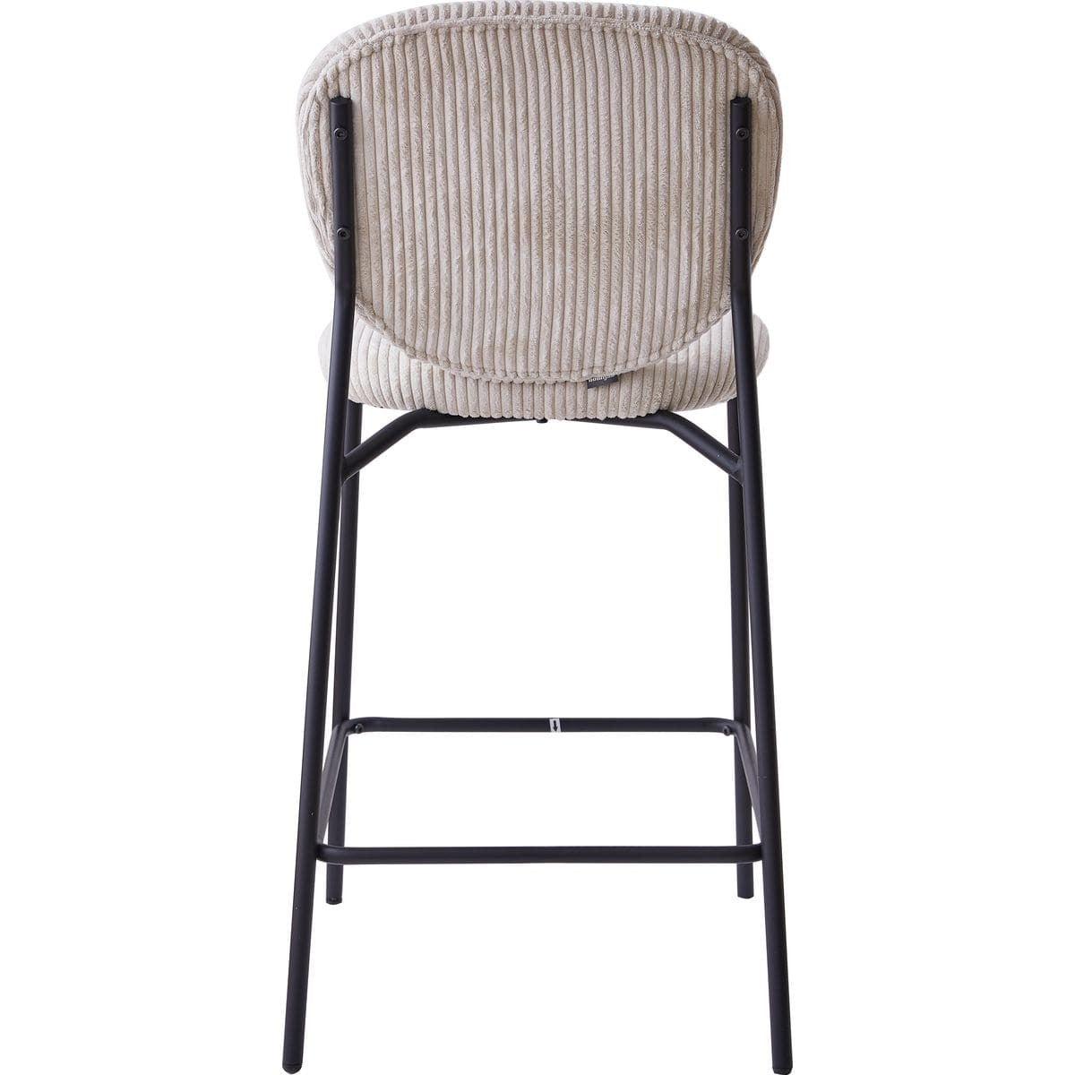 Betty - Lote de 2 Taburetes de Bar - Pana - Beige