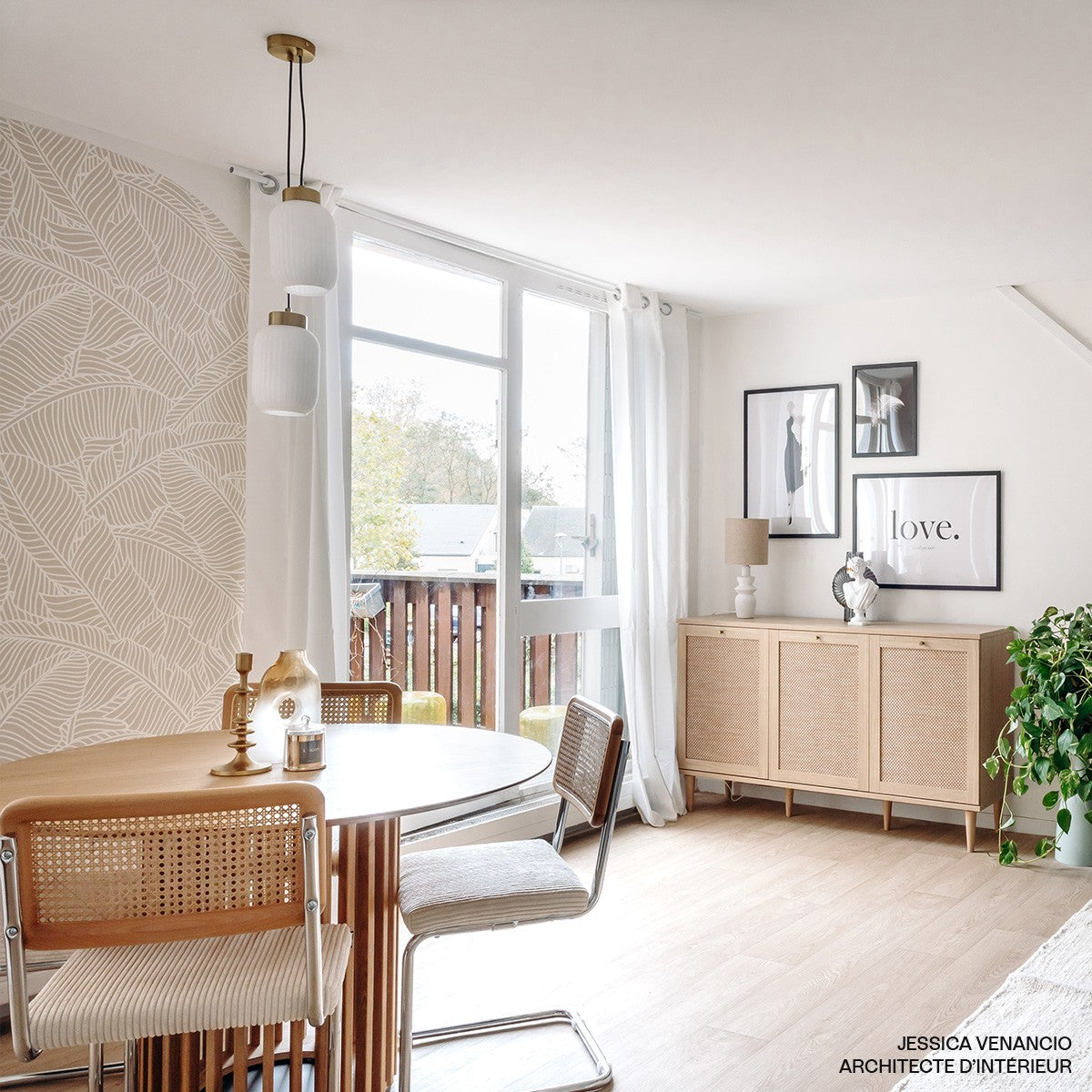 Muse - 2-pack Stolar - Rotting Och Manchester - Beige