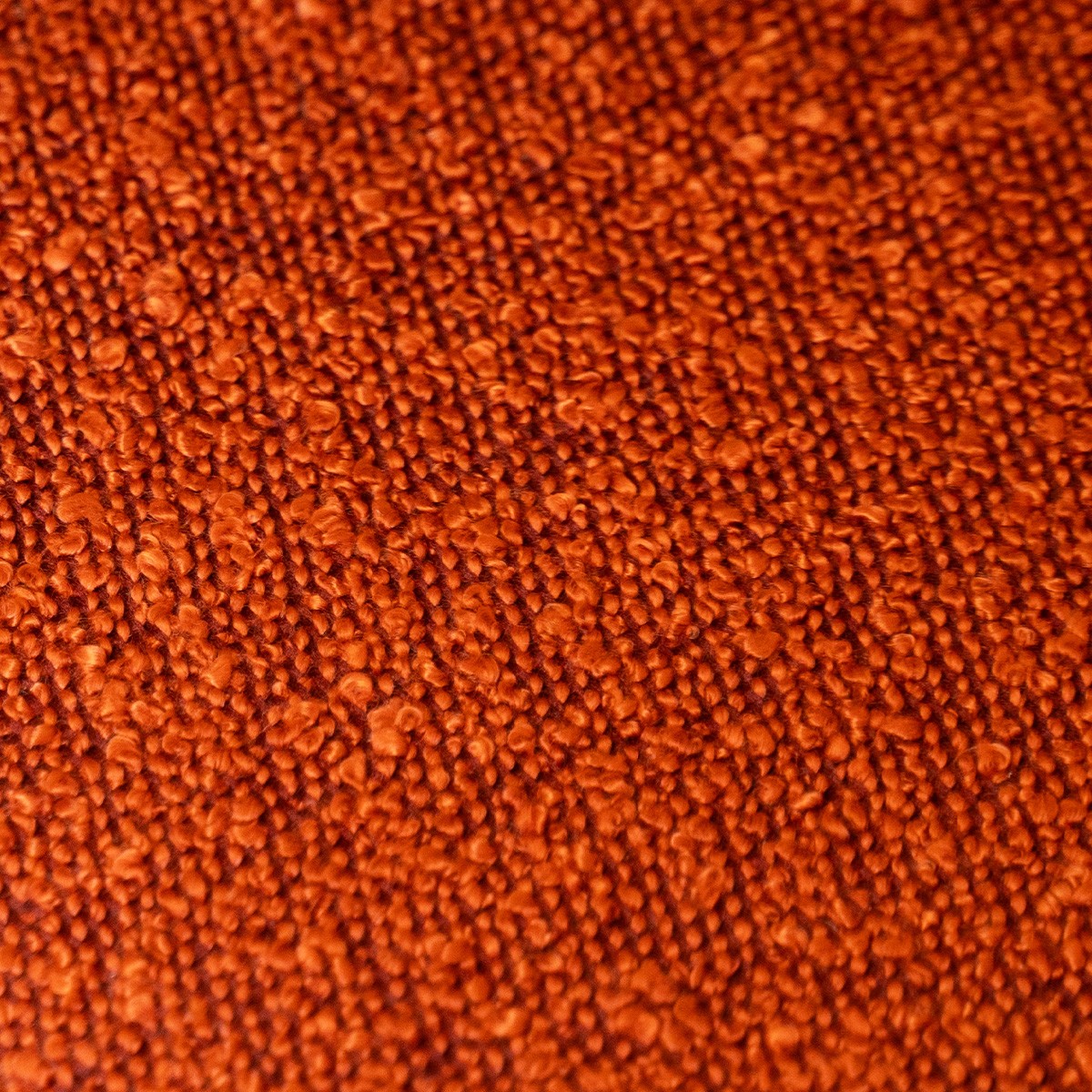 Dulce - Set Van 2 Stoelen - Bouclé Stof - Roest