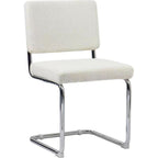 Dulce - Set Van 2 Stoelen - Bouclé Stof - Beige
